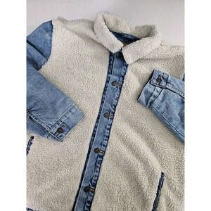 Levi's Men's Sherpa Panel Denim‎ Trucker Jacket 2XL